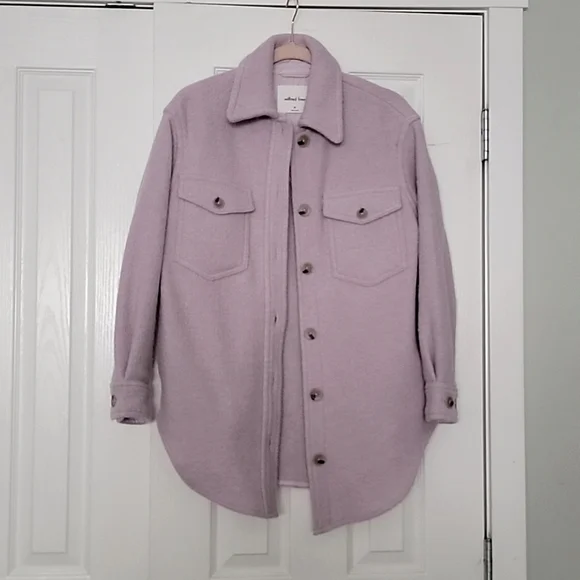 SOLD*** Wilfred Free Ganna Shirt Jacket - Ghost - XS - Picture 3 of 7